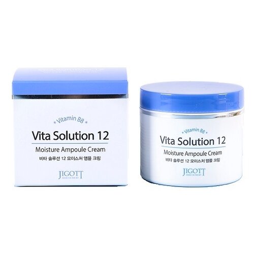 Ампульный крем для лица JIGOTT Vita solution 12 увлажняющий, 100 мл