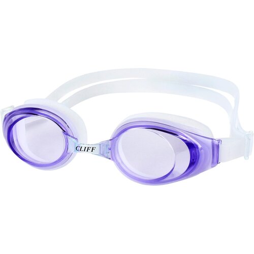Очки для плавания взрослые CLIFF G6113, фиолетовые
