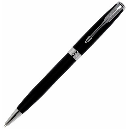 Ручка шариковая Parker Sonnet Core Matte Black CT M, корпус чёрный матовый/ хром, чёрные чернила (1931524)