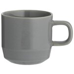Чашка для эспрессо Cafe Concept 100 мл темно-серая - изображение
