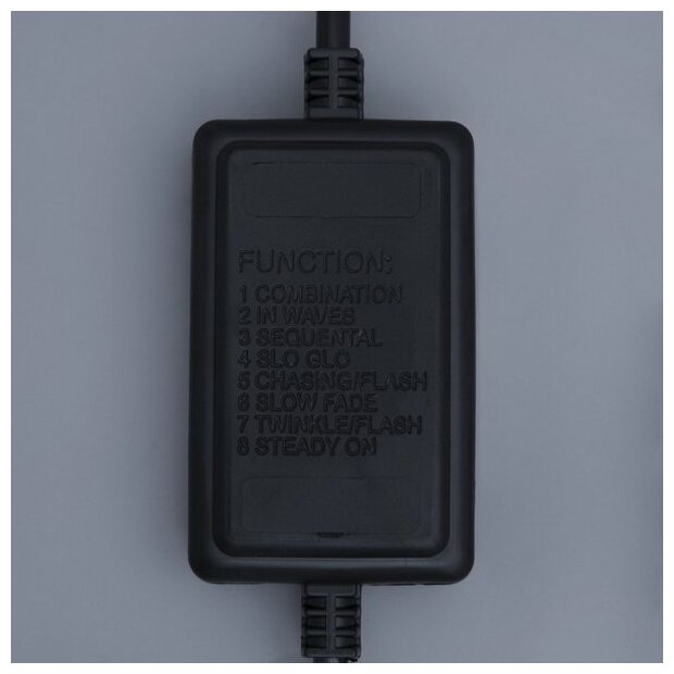 Контроллер Luazon Lighting для светового шнура 13 мм, 8 режимов, 220 В, 3-pin - фотография № 4