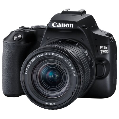 фото Фотоаппарат canon eos 250d kit черный ef-s 18-55mm f/4-5.6 is stm