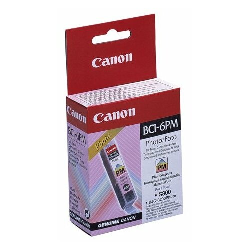 Картридж Canon BCI-6PM (4710A002), 270 стр, пурпурный картридж canon bci 6 red s 800 bjc 8200ph 8891a002