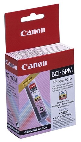 Картридж Canon BCI-6PM (4710A002), 270 стр, пурпурный