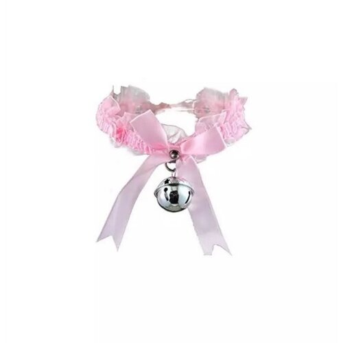 Чокер, розовый