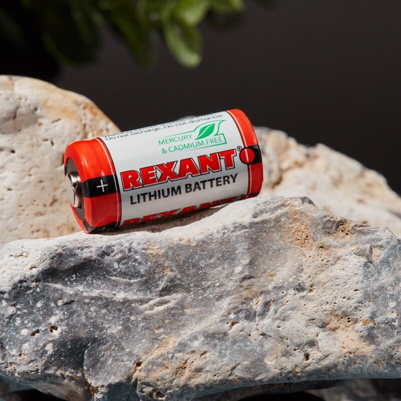батарейка (cr123a, 1шт) rexant 30-1111 - фото №4