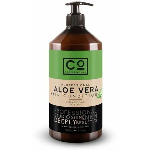 Кондиционер для волос с алоэ вера CO PROFESSIONAL Aloe Vera Hair Conditioner, 1000 мл
