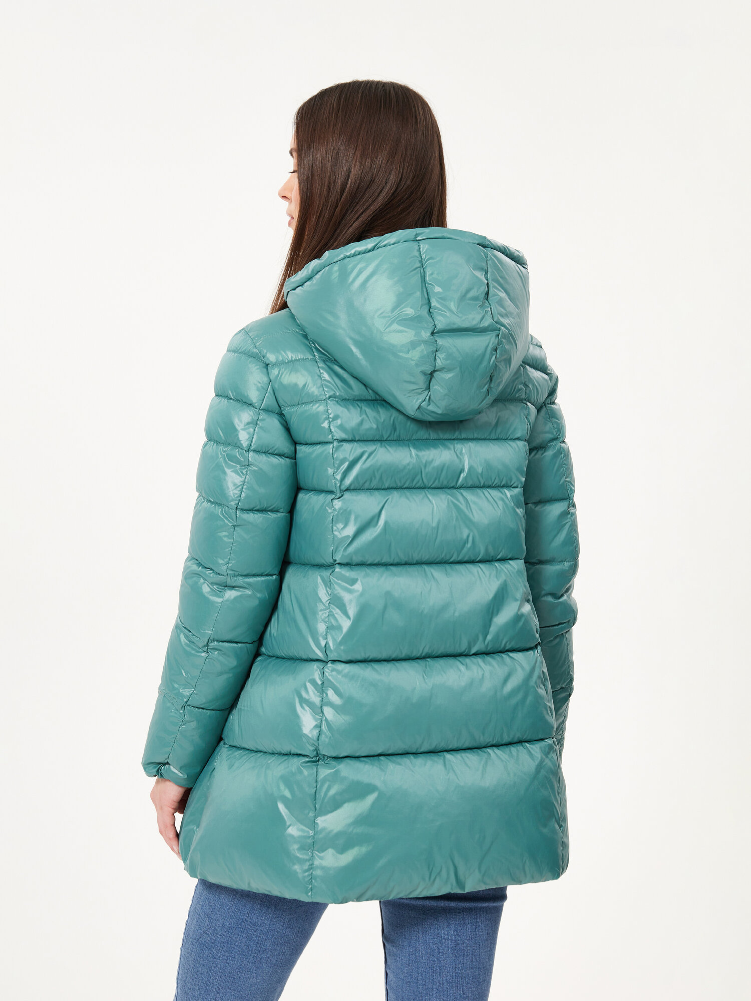 Куртка спортивная EA7 EMPORIO ARMANI, размер S, бирюзовый — фото 1