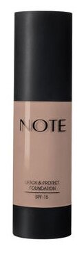 Note Тональный крем Detox & Protect Foundation, SPF 15, 35 мл/85 г, оттенок: 104 sandstone, 1 шт.