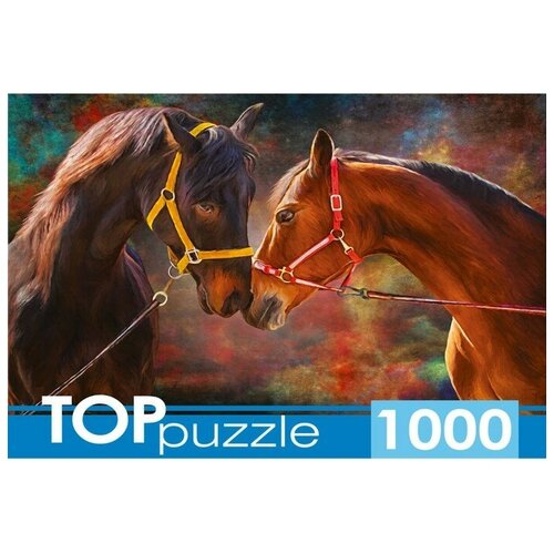 Пазл «Влюблённые лошади», 1000 элементов пазл лошади на водопое 160 элементов