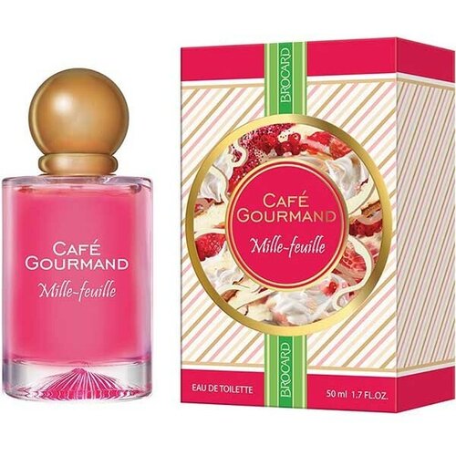 Brocard Женский Cafe Gourmand Mille-Feuille Туалетная вода (edt) 50мл cafe gourmand frosted red currant туалетная вода 50мл