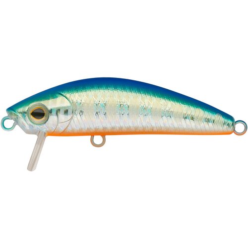 Воблер Минноу Strike Pro Mustang Minnow 90, цвет: A150-713 UV Blue Silver OB, (MG-016F#A150-713) воблер минноу strike pro chip minnow 45 s цвет a150 713 uv blue silver ob js 406 a150 713