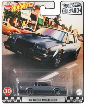 Машинка Hot Wheels премиальная "30" 87 BUICK REGAL GNX / GJT68-GRL94