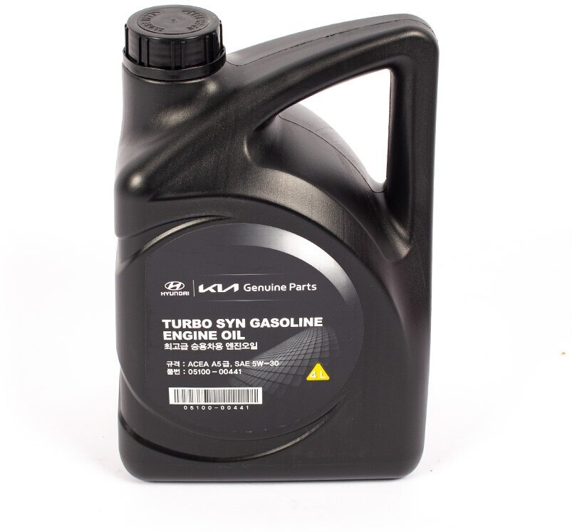 Синтетическое моторное масло MOBIS Turbo SYN Gasoline 5W-30, 4 л, 4 кг, 1 шт