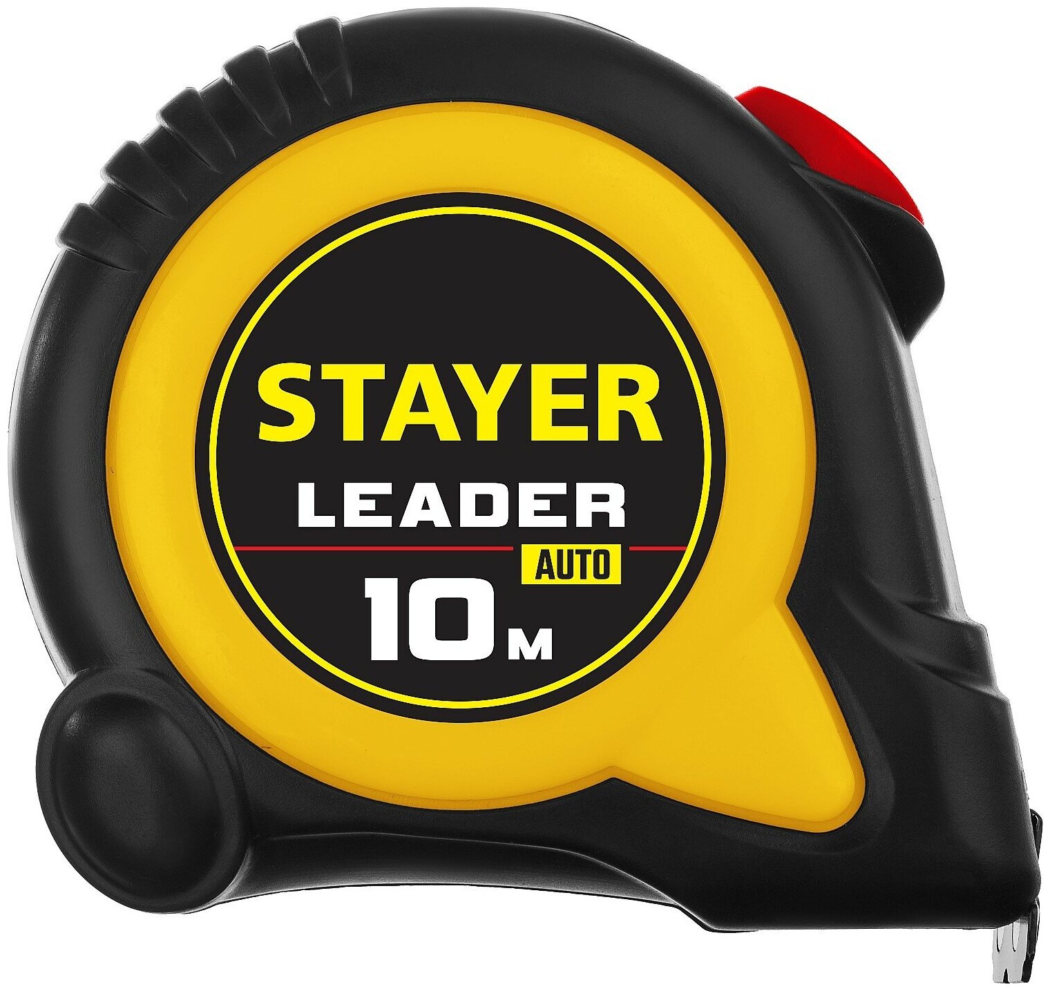 STAYER Leader 10м х 25мм, Рулетка с автостопом (3402-10-25) - фотография № 5