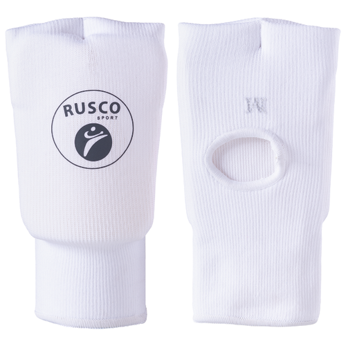 фото Накладки на кисть, хлопок, белый rusco (l) rusco sport