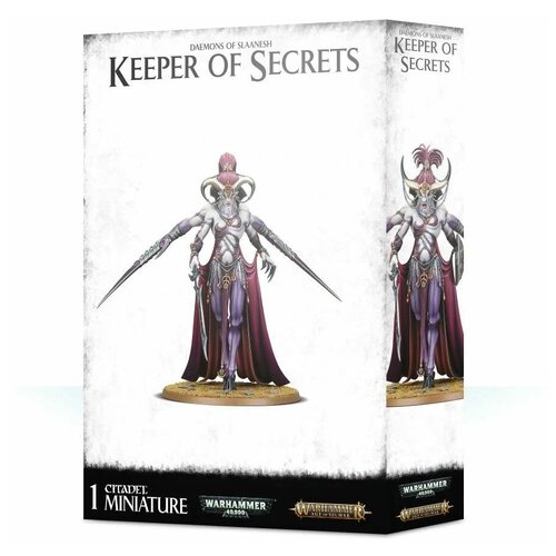 Набор миниатюр для настольной игры Warhammer 40000 - Daemons of Slaanesh: Keeper of Secrets