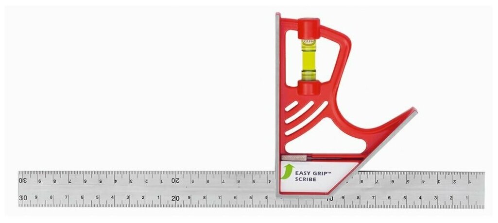 Угольник магнитный комбинированный Kapro 325-30 . - фотография № 2