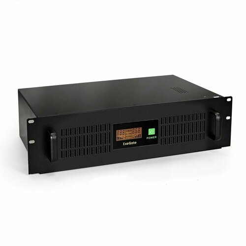 ИБП EхeGate ServerRM UNL-1500. LCD. AVR. С13. RJ. USB.3U 1500VA/900W (EP285776RUS)