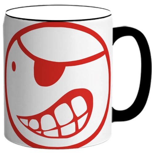 фото Кружка пиратская морда drabs