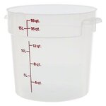 Cambro Контейнер пищевой RFS18PP190, 17.2 л, 37.8x37.8 см - изображение