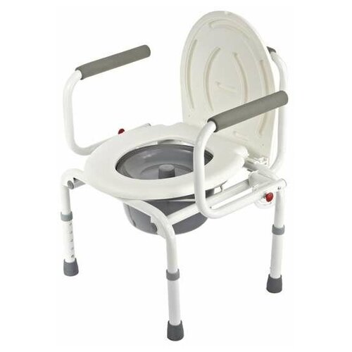 Кресло-туалет Симс WC DeLux с санитарным оснащением (без колес) серии WC / 1