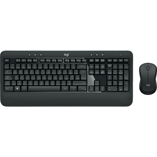 Периферийные устройства Logitech Комплект (клавиатура+мышь) Logitech MK540 Advanced, USB, беспроводной, черный комплект клавиатура мышь logitech mk540 advanced