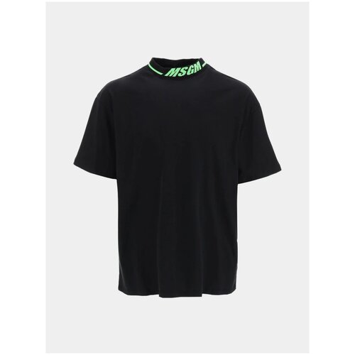 Футболка MSGM Neckline, черный, L