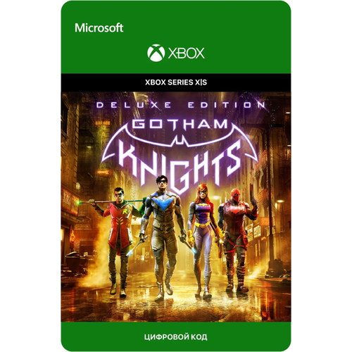 Игра Gotham Knights - Deluxe Edition для Xbox Series X|S (Аргентина), электронный ключ ключ на lego® batman™ 3 beyond gotham deluxe edition [xbox one xbox x s]