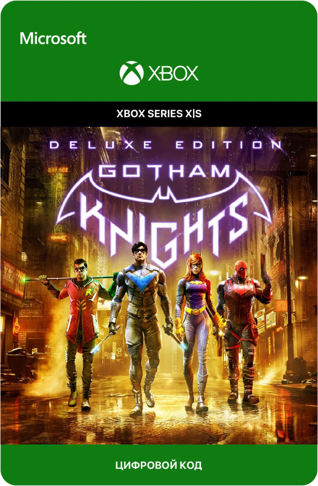 Игра Gotham Knights - Deluxe Edition для Xbox Series X|S (Аргентина), электронный ключ