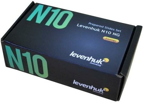 Набор Готовых Микропрепаратов Levenhuk N10 Ng