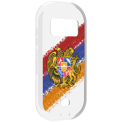 Чехол MyPads флаг герб Армении для UleFone Armor 15 задняя-панель-накладка-бампер