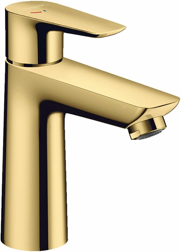 Смеситель для раковины hansgrohe Talis E 110 CoolStart, без сливного гарнитура 71714670, матовый черный - фото №3