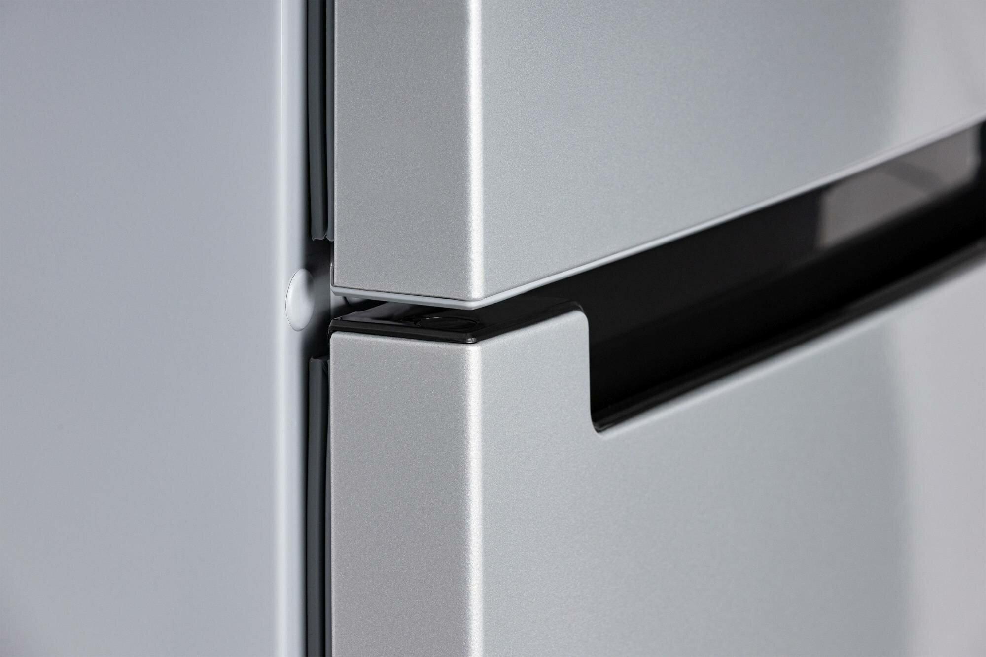 Холодильник NORDFROST NRB 151 I двухкамерный, 285 л объем, 172 см высота, серебристый металлик - фотография № 15
