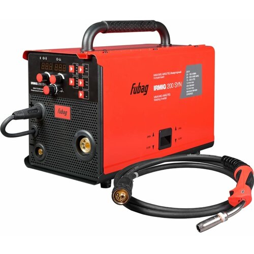 Сварочный полуавтомат инвертор FUBAG IRMIG 200 SYN 31447 горелка FB 250 3 м 38443 314471 44290₽