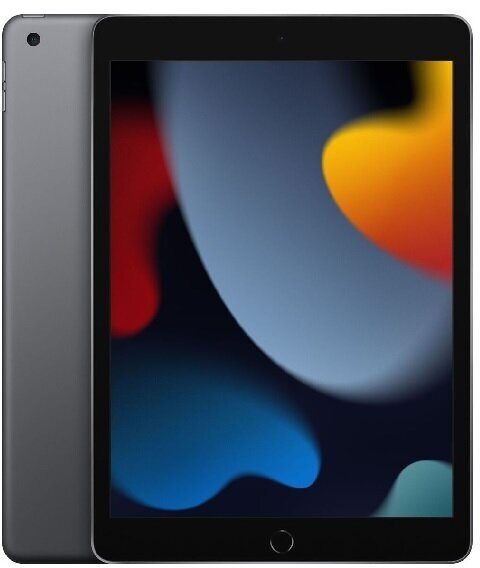 10.2" Планшет Apple iPad 10.2 2021, 64 ГБ, Wi-Fi + Cellular, серый космос