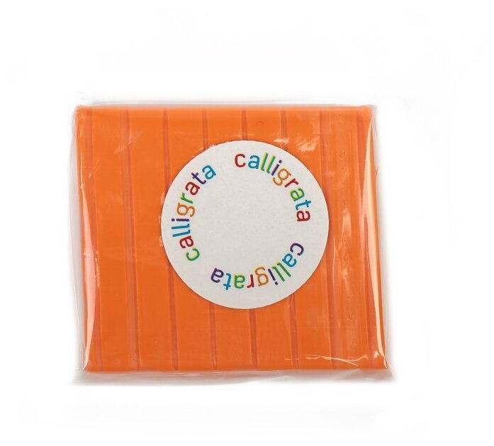 Полимерная глина Calligrata оранжевый SH-03 (1301023), 50 г