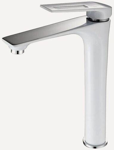 Изображение товара Смеситель для раковины (умывальника) Frap F1052-54 белый/хром