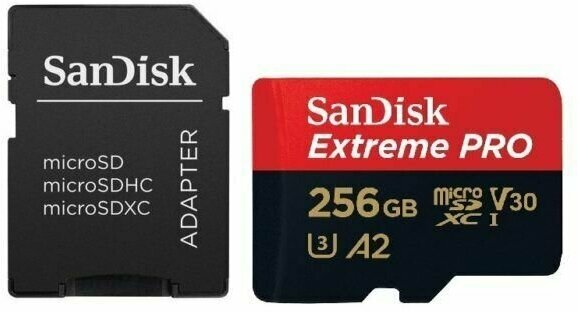 Карта памяти SanDisk Extreme Pro microSDXC Class 10 V30 A2