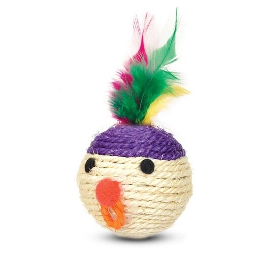 фото Когтеточка "мяч мордашка", 65 мм triol