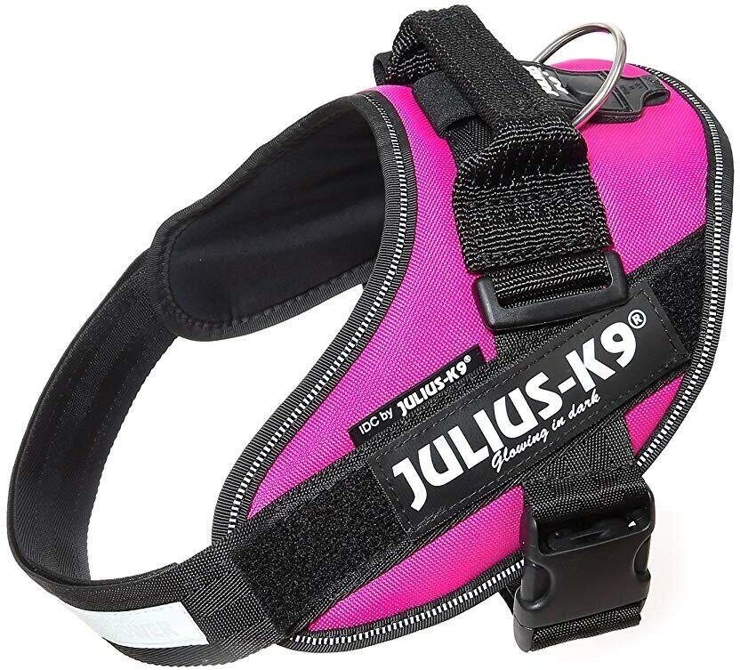 JULIUS-K9 шлейка для собак IDC-Powerharness 2 (28-40 кг) (71-96 см., Красный) - фото №20