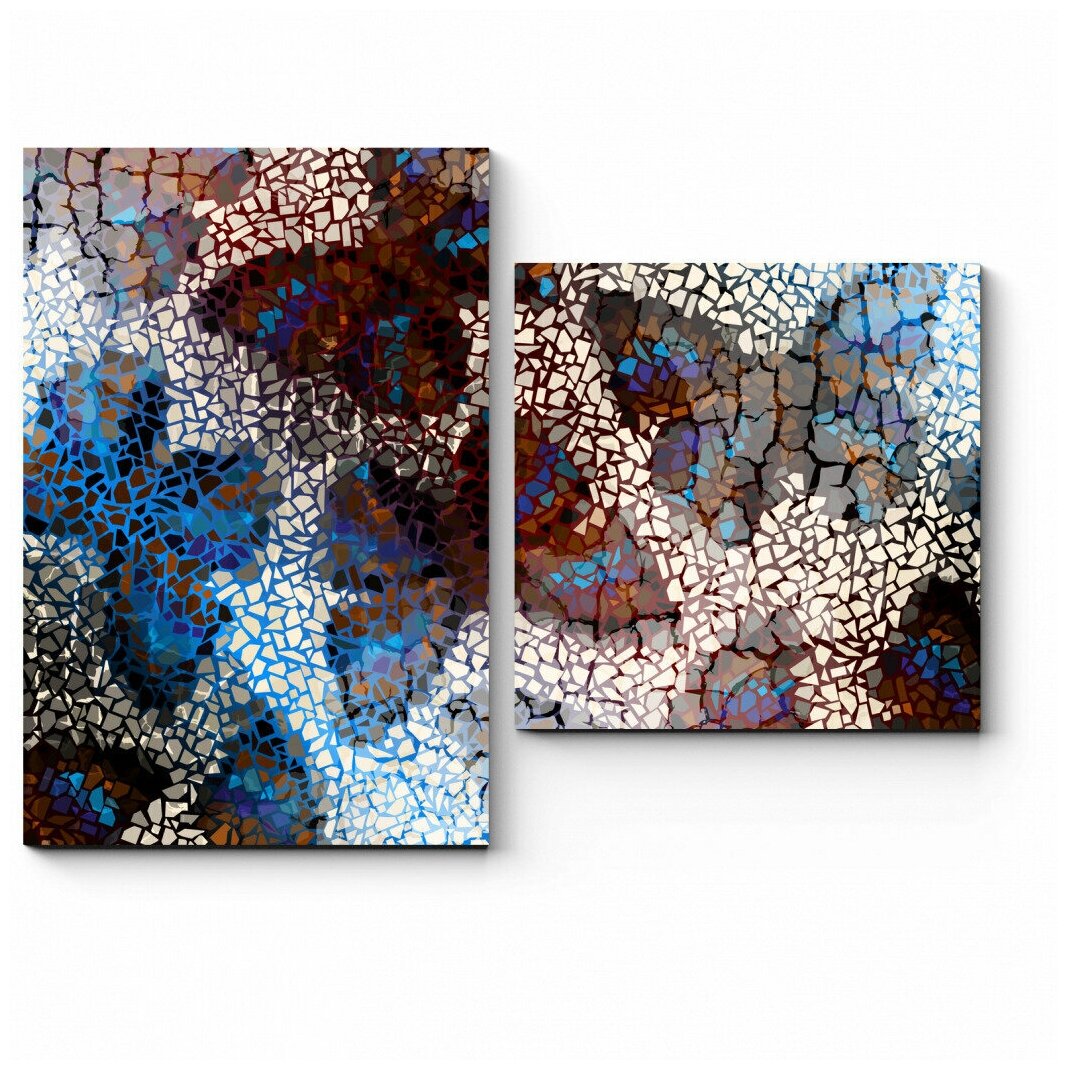Модульная картина Узор из бабочек 150x113