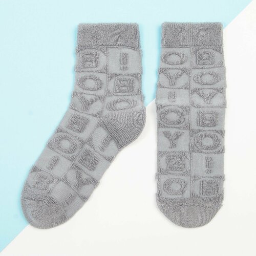 Носки Kaftan размер 18-20, серый носки kaftan размер 18 20 мультиколор серый