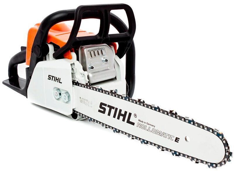 Бензопила Stihl MS 180 (40см 3/8 1,3 55) без кожуха - фотография № 2