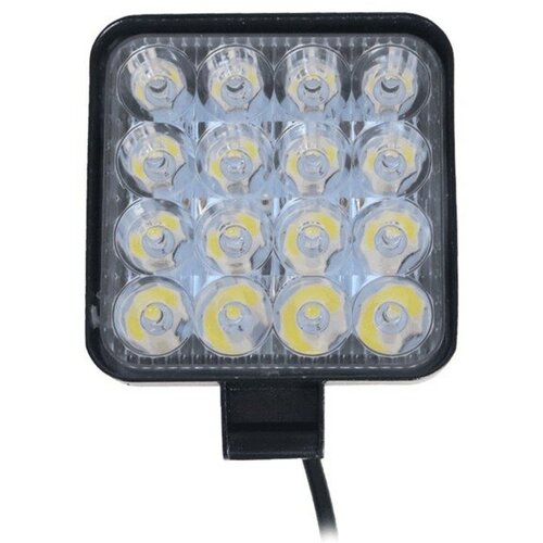 фото C2r фонарь светодиодный c2r, 10-30 в, 1400 лм, 6000 к, белый свет, 108х108х25 мм