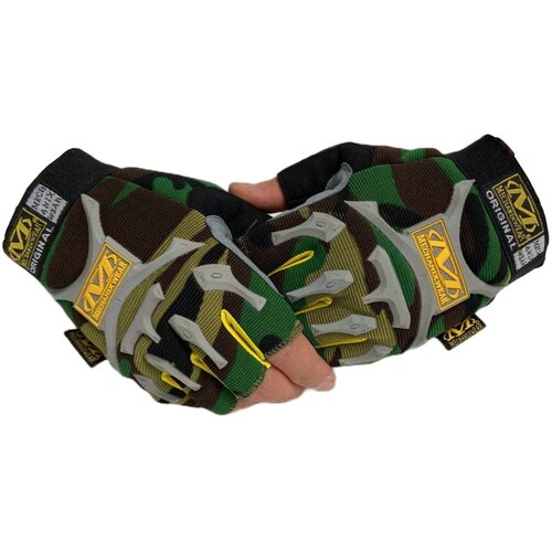 Перчатки Mechanix Original камуфляжные беспалые