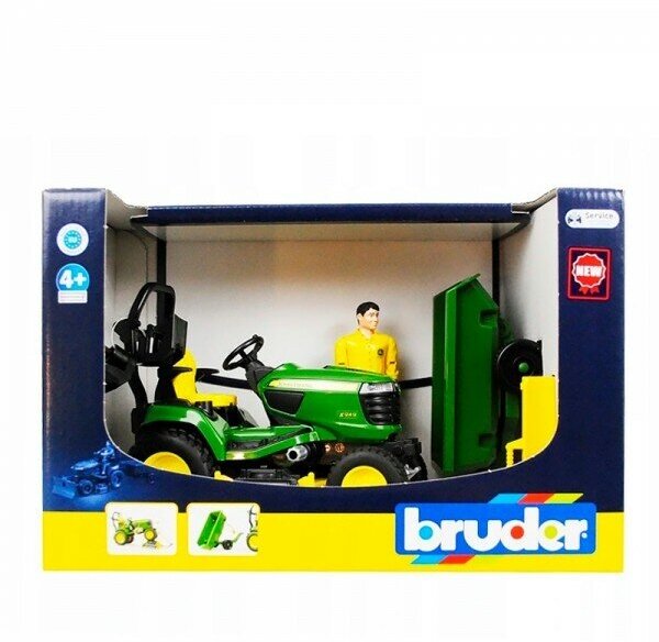 Трактор Bruder Agrotron X720 с погрузчиком (03081) - фото №11