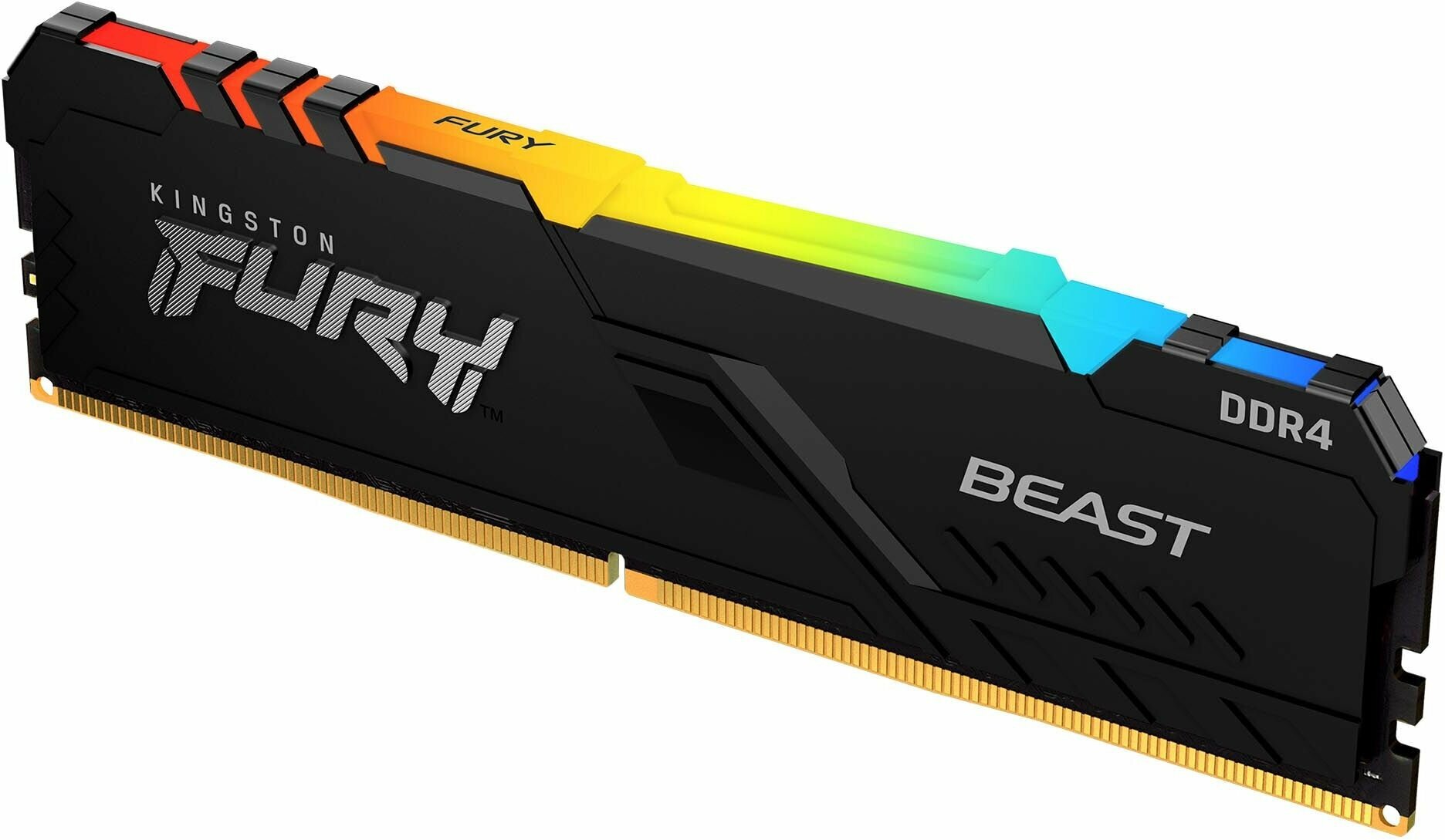 Оперативная память Kingston Fury Beast RGB KF432C16BB2AK2/64 DDR4 - 2x 32ГБ 3200МГц, DIMM, Ret