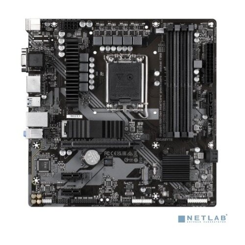 Gigabyte Материнская плата Gigabyte B760M DS3H DDR4 Socket 1700 IntelB760 4xDDR4-3200 D-SUBHDMIDPDP 1xPCI-Ex16 2xPCI-Ex1 4xSATA3RAID 01510 2xM2 8Ch Audio 25GbLan 24xUSB20 32xUSB32 10xUSB32 1804500₽