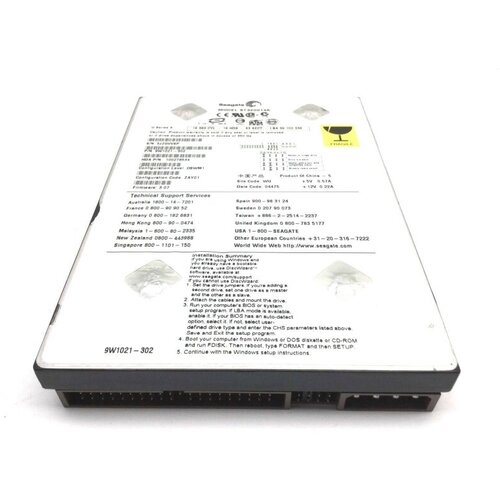 Жесткий диск Seagate 9W1021-301 20Gb 5400 IDE 35 HDD 333500₽
